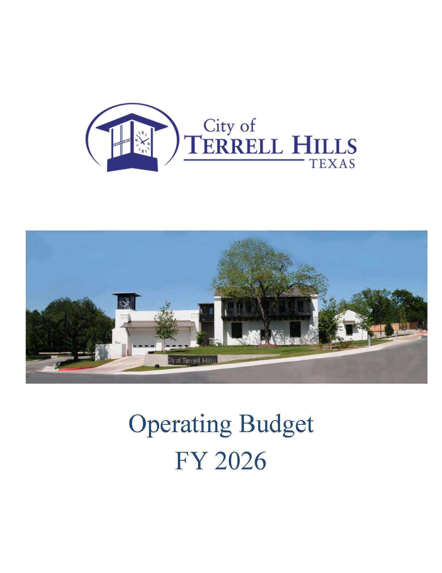 1. 26 Budget Title Page