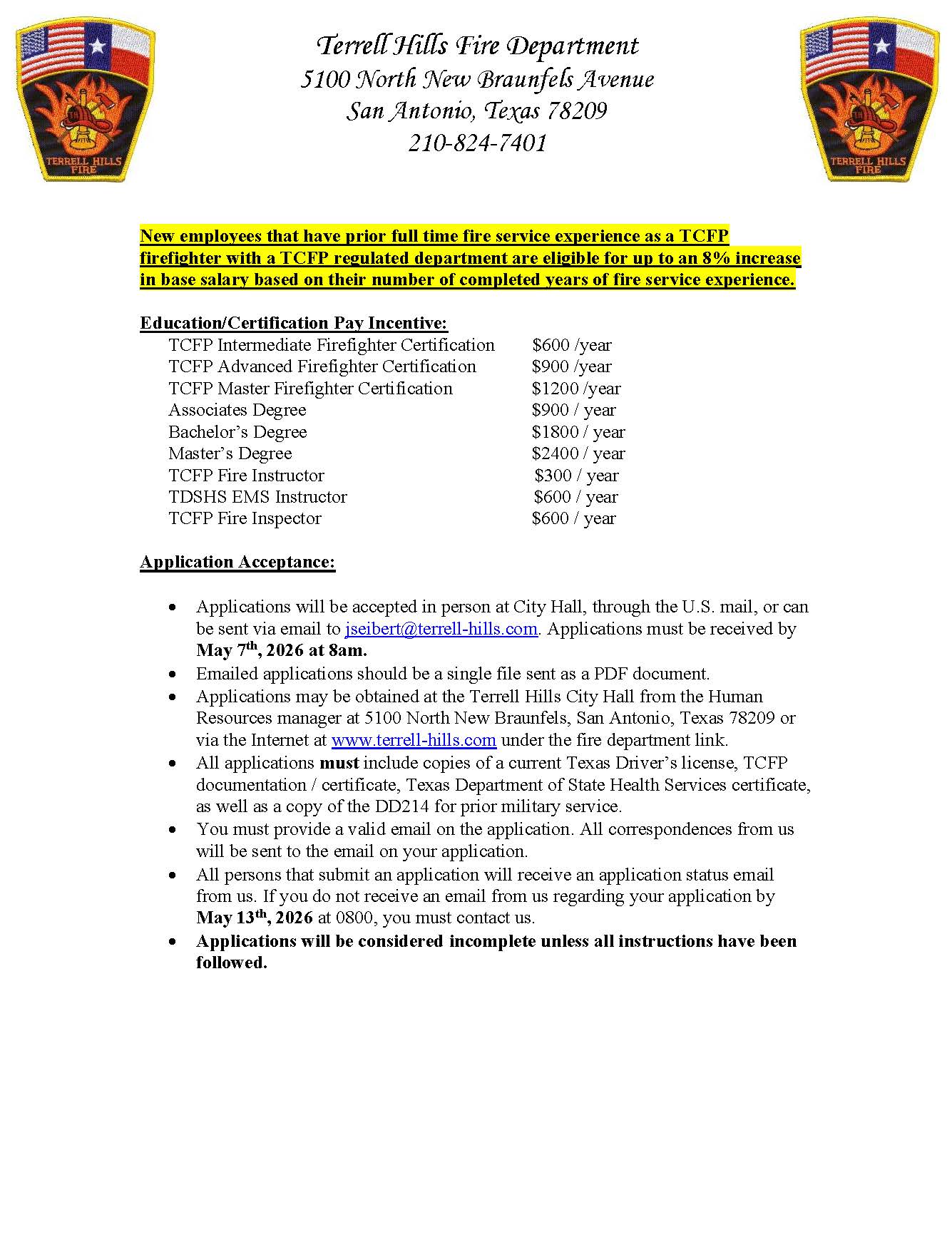 FD Application May 2026 Test Teaser Page 2